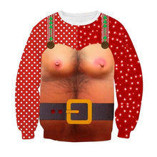 Load image into Gallery viewer, Ugly Christmas Sweater 3D Print Funny Xmas Pullover Hoodie Sweatshirt Men Women Holiday Party Autumn men&#39;s sweater