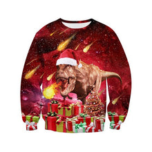 Load image into Gallery viewer, Ugly Christmas Sweater 3D Print Funny Xmas Pullover Hoodie Sweatshirt Men Women Holiday Party Autumn men&#39;s sweater