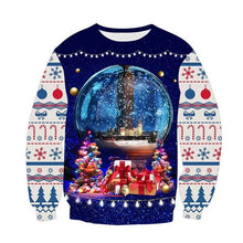 Load image into Gallery viewer, Ugly Christmas Sweater 3D Print Funny Xmas Pullover Hoodie Sweatshirt Men Women Holiday Party Autumn men&#39;s sweater