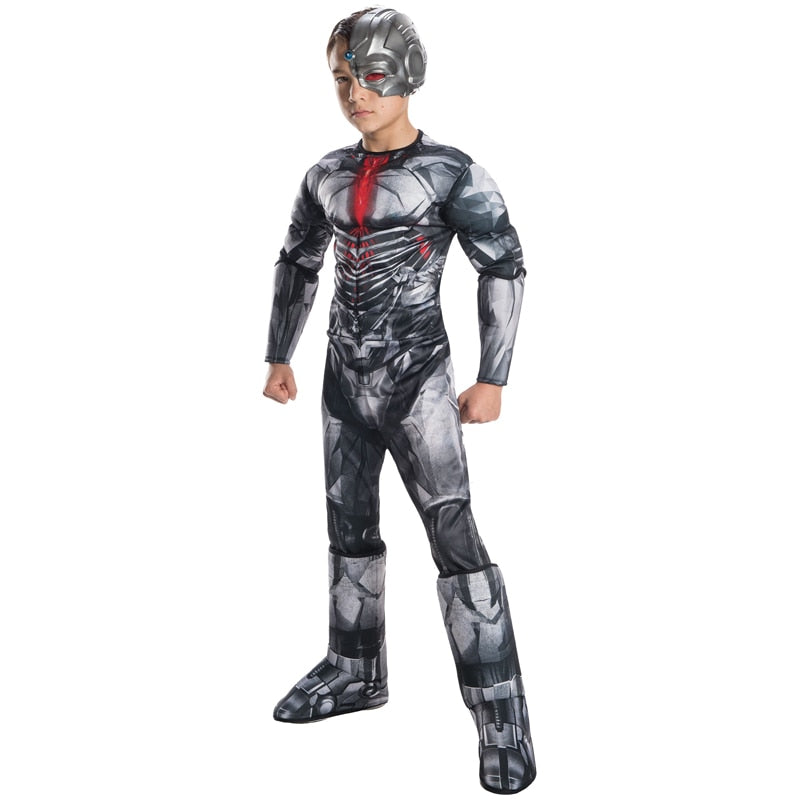 Boys Justice League Deluxe Cyborg Costume