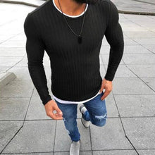 Load image into Gallery viewer, Winter Men 2018 New Fashion Pullover Knitted Sweater O-neck Casual Long Sleeve Warm Pullovers Male Sweaters Big size clothes