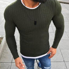 Load image into Gallery viewer, Winter Men 2018 New Fashion Pullover Knitted Sweater O-neck Casual Long Sleeve Warm Pullovers Male Sweaters Big size clothes