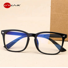 Load image into Gallery viewer, UVLAIK Blue Light Glasses Men Computer Glasses Gaming Goggles Transparent Eyewear Frame Women Anti Blue ray Eyeglasses