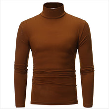 Load image into Gallery viewer, 2019 New Autumn Winter Men&#39;S Sweater Men&#39;S Turtleneck Solid Color Casual Sweater Men&#39;s Slim Fit Brand Knitted Pullovers 7 color